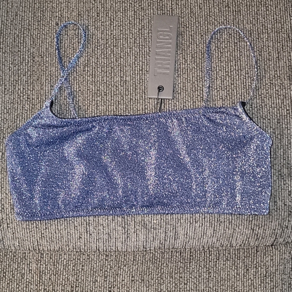 triangl swimwear Other - Triangl Mica Top Riverside sparkle size small